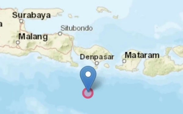 Thumbnail Terjadi Gempa M 5,1 di Kuta Selatan Bali pada Senin Pagi