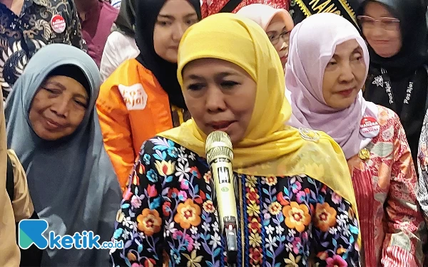 Thumbnail Ditanya Soal Langkah Politik, Khofifah Fokus Sejahterakan Rakyat