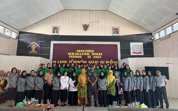 Thumbnail Residen Lapas Perempuan Malang Ikuti Program Rehabilitasi Sosial