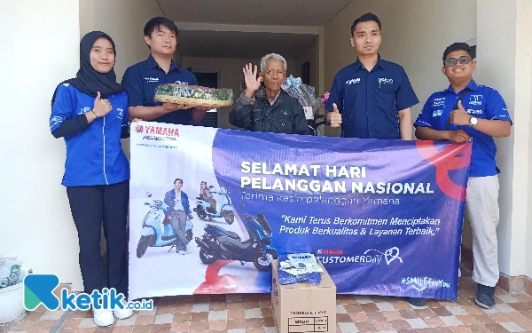 Thumbnail Perayaan Hari Pelanggan Nasional, Sentral Yamaha Malang Beri Kejutan