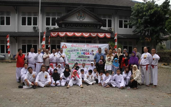 Thumbnail HUT Ke-1 Perisai Diri, Kehutanan Palembang Gelar Lomba Menggambar dan Bagi Tanaman