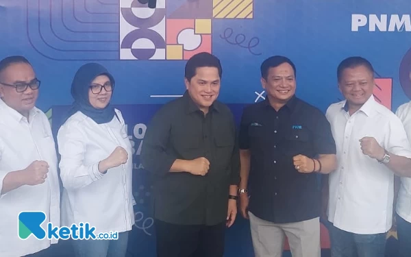 Thumbnail Berkat Dorongan Menteri Erick Thohir, Nasabah PNM Tumbuh 150 Persen