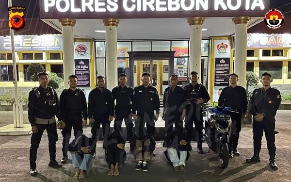 Sigap, Polres Cirebon Kota Amankan Remaja Saat Hendak Tawuran