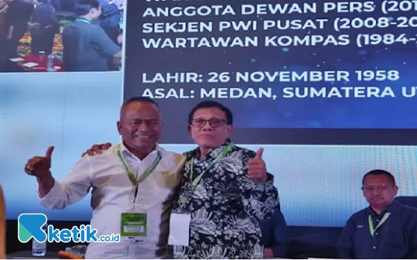 Hendry Ch Bangun Terpilih Jadi Ketua Umum PWI 2023-2028