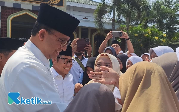 Thumbnail Safari Politik di Jawa Timur, Anies-Muhaimin Sowan ke Ponpes Nuris Jember