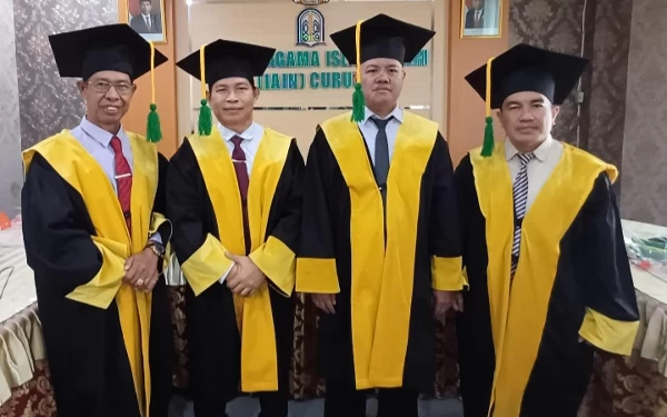 Melangkah Menuju UIN, Kampus IAIN Curup Kukuhkan 4 Guru Besar