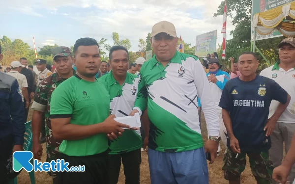 Thumbnail Dibuka Bupati Halmahera Selatan, Turnamen Pemuda Khatulistiwa Cup I Kecamatan Kayoa Resmi Bergulir