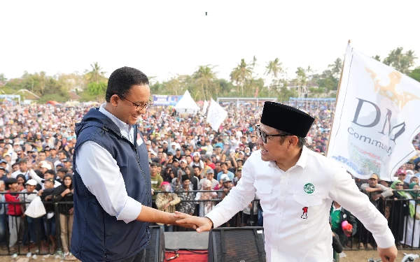 Thumbnail Kunjungi Pasar Rakyat Malang Raya, Anies-Imin Dorong Keadilan Ekonomi Wong Cilik