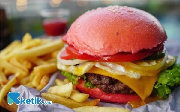 Veggie Burger Ubah Patty Daging Jadi Patty Jamur dan Sayur