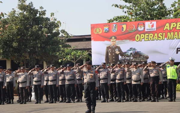 Thumbnail 608 Personel Siap Kawal Pelaksanaan Tahapan Pemilu 2024 di Kabupaten Tuban