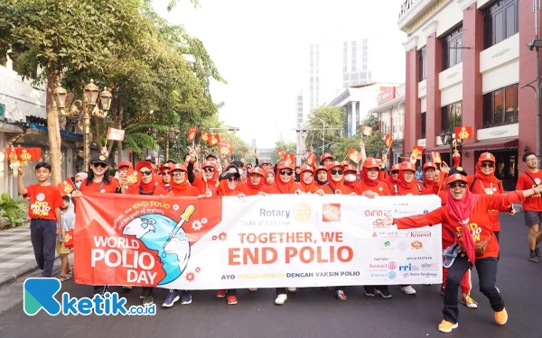 Thumbnail Berita - Sambut Hari Polio Dunia, Rotary East Java Dorong Masyarakat Sadar Cara Pencegahan Penyakit