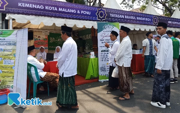 Thumbnail Berita - Bazar Hari Santri Nasional, Kemenag Kota Malang Dorong Kemandirian Pesantren