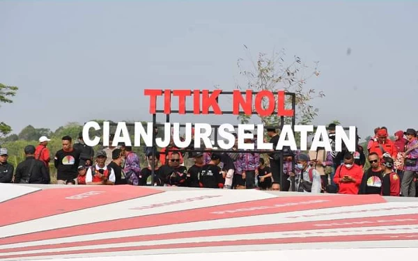 Thumbnail Peresmian Titik Nol Pemekaran Cianjur Selatan Disorot, Dituding Pencitraan