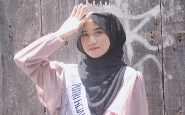 Kisah Aura Azzahra, Runner Up 3 Putri Hijabfluencer Jateng 2023 yang Mantap Berhijab