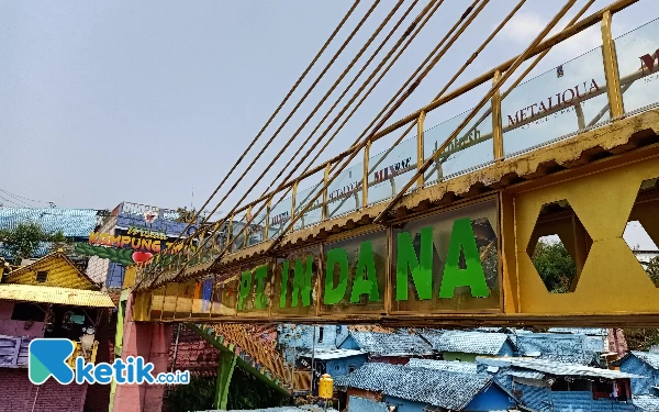 Perbaiki Jembatan Kaca Kampung Warna-warni yang Retak, Pemkot Malang Pakai Dana Insidentil