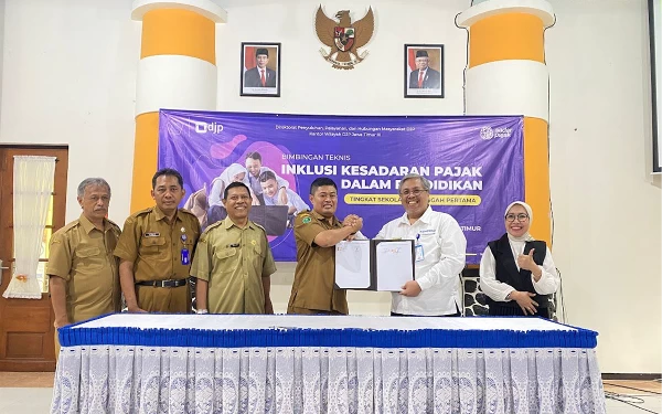 Thumbnail Materi Perpajakan Bakal Diadopsi dalam Kurikulum Pendidikan 30 SMP Negeri di Kota Malang