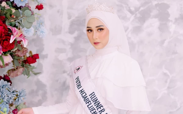 Thumbnail Cerita Garnis Imeliahi Raih 2nd Runner Up Putri Hijabfluencer Banten 2022