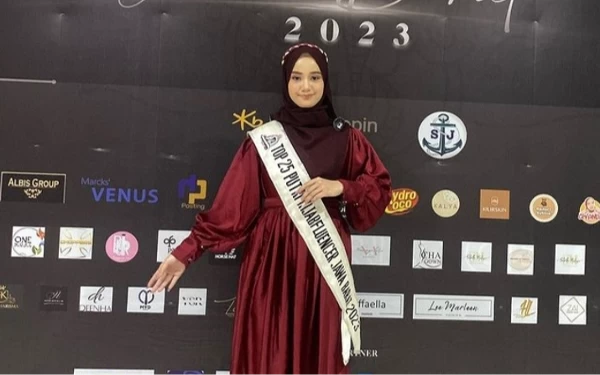 Thumbnail Nusyaibah Iskandar, Top 25 Putri Hijabfluencer Jabar 2023 Ajak Muslimah Bangun Kemandirian