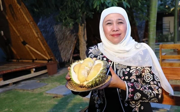 Thumbnail Berita - 10 Varian Durian Terenak Jawa Timur Rekomendasi Gubernur Khofifah