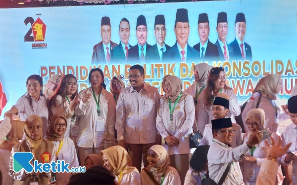 Thumbnail Partai Gerindra Jatim Tekankan Menangkan Pemilu 2024 Dengan Cara yang Benar