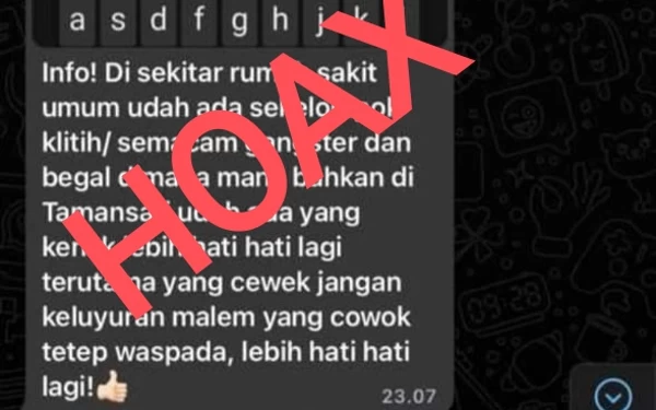 Ramai Video Disebut Aksi Begal dan Klitih, Polres Bondowoso Tegaskan Hoaks