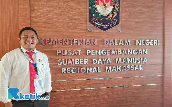 SIMANTAP HALSEL Bawa Sutrisno Tess Beri Paparan Inovasi Daerah Pada Diklat PKA Angkatan VI di PPSDM Kemendagri Regional Makassar