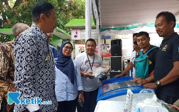 Thumbnail Berita - Pasar Murah Produk Kelautan dan Perikanan, Cara Dispangtan Kota Malang Tanggulangi Stunting