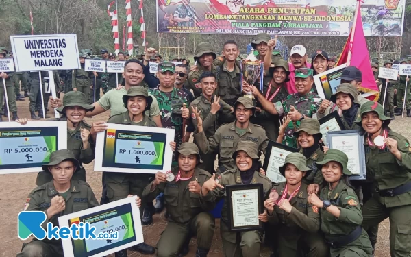 Thumbnail Unmer Malang Raih Juara Umum Lomba Ketangkasan Menwa Se-Indonesia Piala Pangdam V/Brawijaya