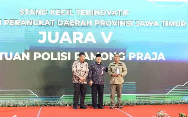 Thumbnail Satpol PP Jatim Banjir Penghargaan pada Pameran dan Simposium Inovasi Pelayanan Publik