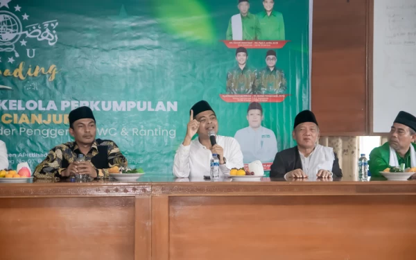 Thumbnail Hadiri Upgrading MWC dan PRNU di Cianjur, Wabendum PBNU Ingatkan NU Dilahirkan untuk Kepentingan Dunia