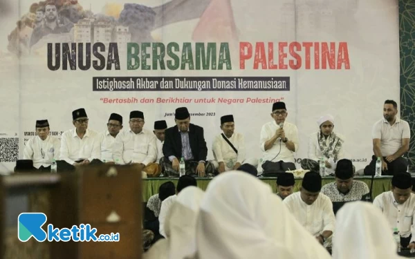 Thumbnail Unusa Gelar Istighosah Akbar dan Donasi Kemanusian untuk Palestina