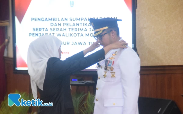 Thumbnail Dilantik Jadi Pj Wali Kota Mojokerto, Ali Kuncoro Tegaskan 3 Program Penting