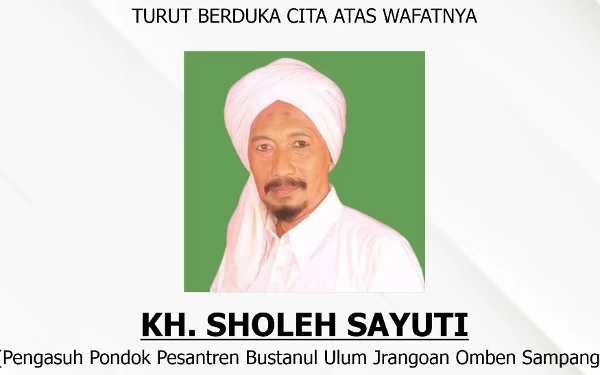 Thumbnail Tokoh Ulama Madura KH Sholeh Sayuti Wafat, Ketua TKD Jatim: Beliau yang Selalu Mengingatkan Kampanye Santun