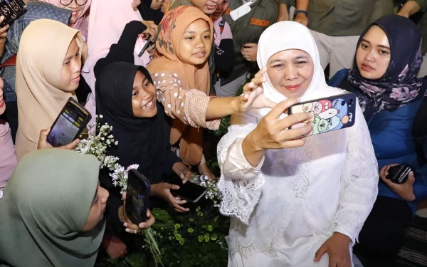 Gubernur Khofifah Ajak Rayakan Pergantian Tahun dengan Sederhana dan Bersahaja