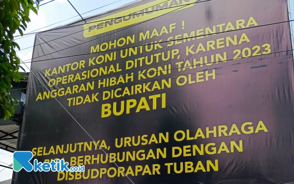 Thumbnail Hidup Segan Mati Enggan, KONI Tuban Pilih Tutup Sementara