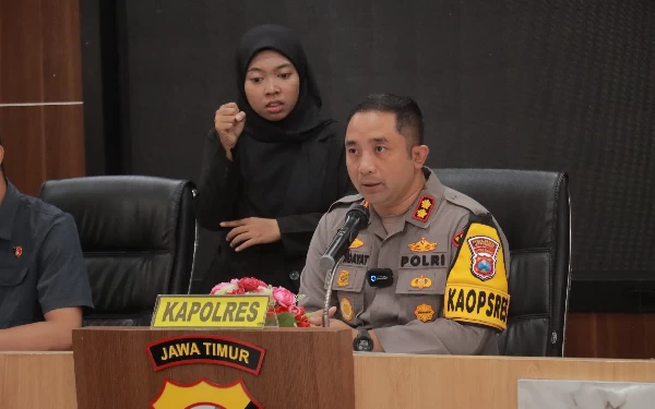 Evaluasi Akhir Tahun Polres Jember: Unjuk Rasa Meningkat, Perkosaan Menurun