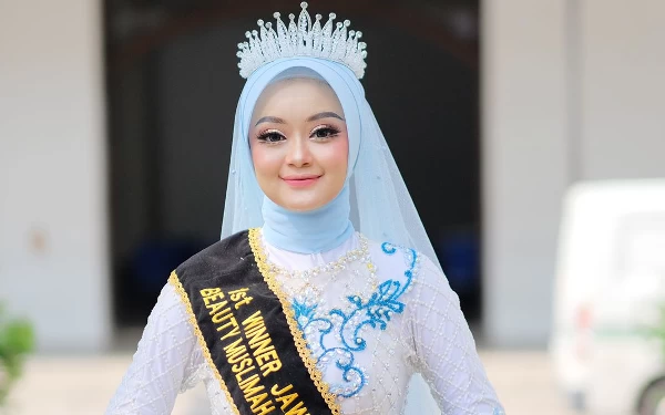 Thumbnail Jesy Dwi Oktaviani, 1st Winner Beauty Muslimah Jateng 2023 Bicara Pentingnya Brain, Beauty dan Behavior