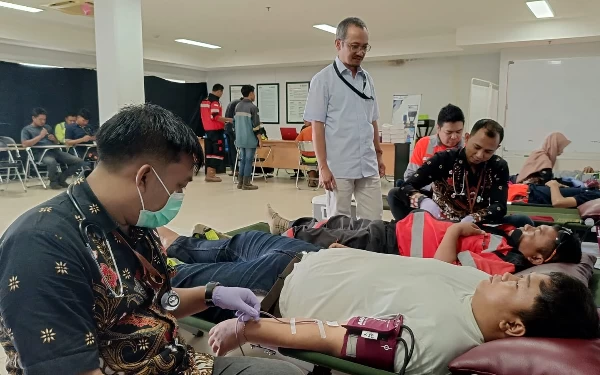 Thumbnail Gandeng PMI, SBI Tuban Peringati Bulan K3 Nasional dengan Gelar Donor Darah