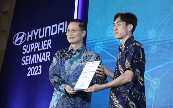 Hyundai Berikan Sertifikat Kepada 3 Pemasok Lokal yang Lulus Program R&D