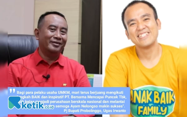 Thumbnail Usaha UMKM Ayam Nelongso Tembus Bursa Saham, Pj Bupati Probolinggo Bangga