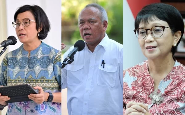 Thumbnail Bloomberg Sebut Tiga Menteri Andalan Jokowi Berencana Mundur