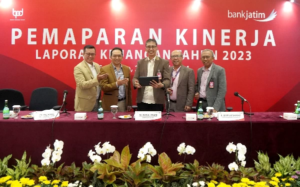 Thumbnail Terus Bertumbuh Melalui Penguatan Bisnis, Capaian Kinerja Bank Jatim Catat Hasil Positif di 2023