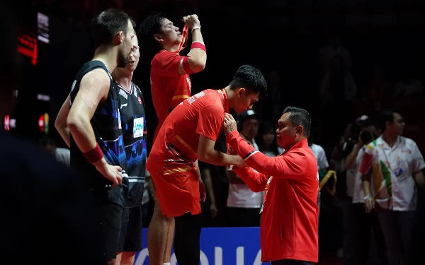 Thumbnail Leo/Daniel Pertahankan Gelar Juara Indonesia Masters, Sekaligus Selamatkan Muka Tuan Rumah