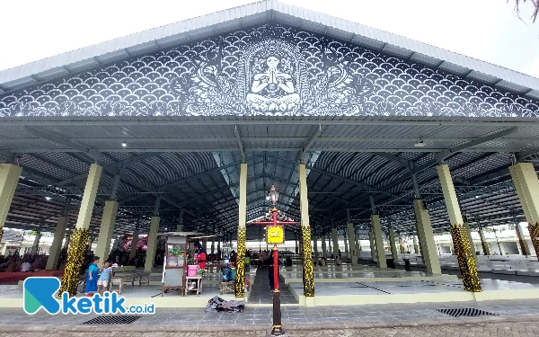 Pertama di Kediri, Pasar Wates Jadi Pilot Project Perpaduan Tradisional Budaya dan Modern