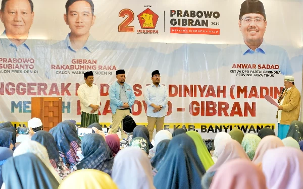 Thumbnail Seribu Guru dan Kepala Madin se-Banyuwangi Dukung Prabowo-Gibran