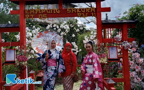 Menikmati Kampung Sakura Kota Batu, Berikut Paket Wisatanya