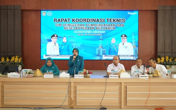 Thumbnail Berita - Rakornis Pertama TP PKK Kabupaten Asahan Tahun 2024, Dorong Inovasi Bangun Desa