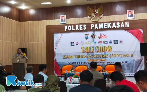 Thumbnail Berita - Polres Pamekasan Rayakan HPN 2024 Bersama PWI