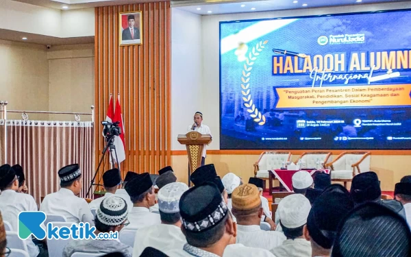 Thumbnail Halaqah Alumni Nurul Jadid, KH Hamid Wahid Tekankan Pentingnya Transformasi Sosial