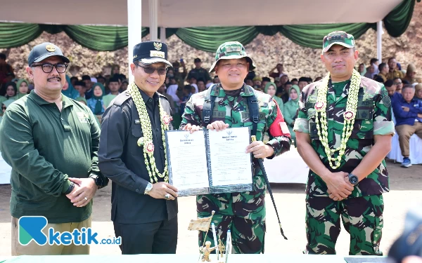 Thumbnail TMMD ke-119 Kodim 0624/Kabupaten Bandung Fokuskan Pembangunan di Teritorial Perbatasan